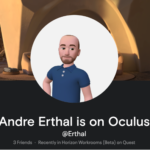 Andre Erthal is on Oculus