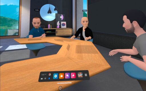 Virtual meetings in the virtual space