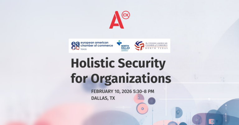 A-CX Holistic Security for Organizations 2026